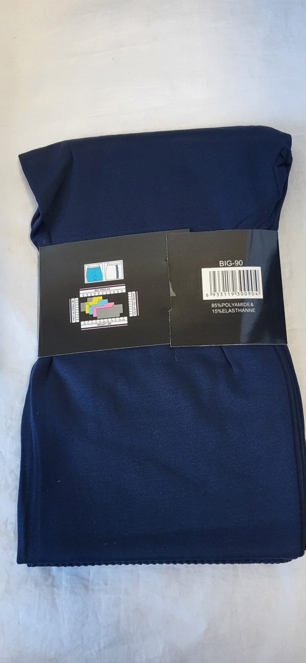 NEW Ladies Blue Thermal Warm Leggings One size fits sizes 16 18 20 22 - Image 3