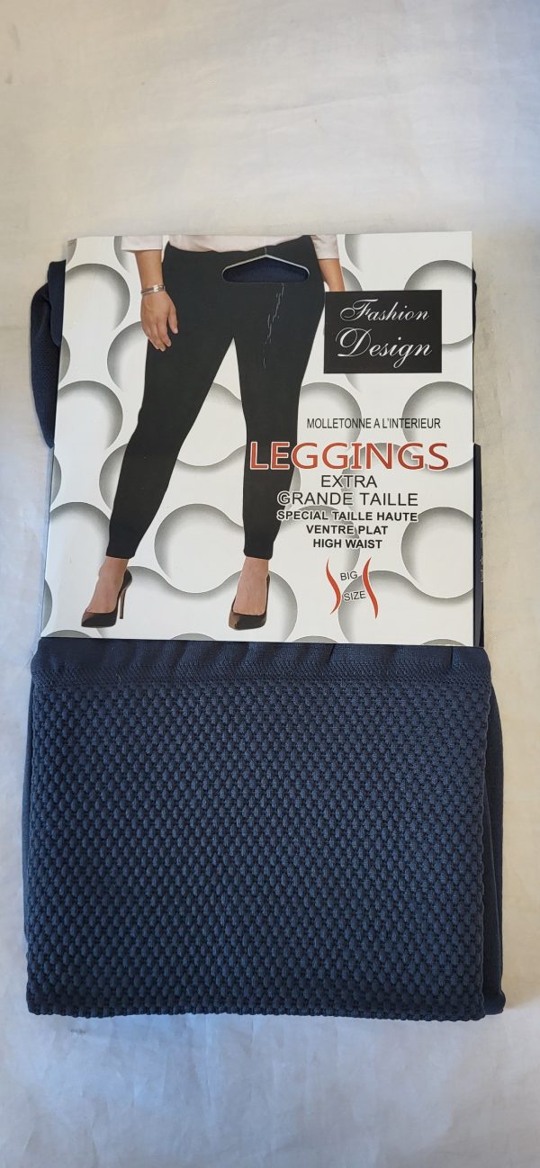 NEW Ladies Grey Thermal Warm Leggings One size fits sizes 16 18 20 22