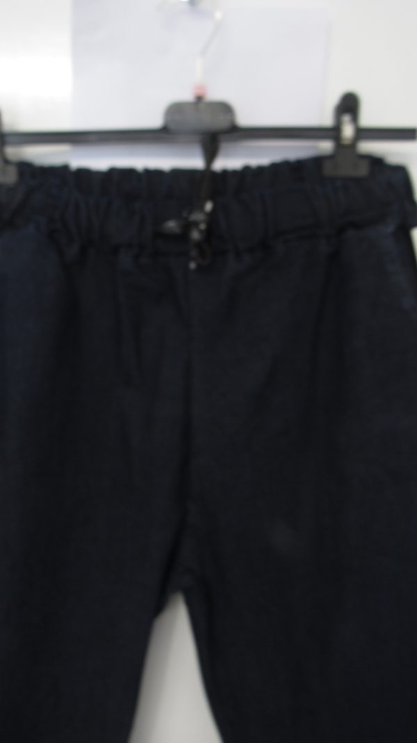 NEW Ladies Denim Blue Stretchy Crinkle Magic Shorts One Size Fits 20 22 Size 3 - Image 5