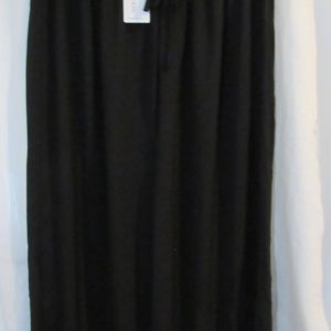 NEW Ladies Womens Black Palattzo Trousers One size fits sizes 18 20 22 24