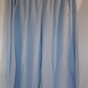 SPECIAL PRICE NEW Ladies Womens Pale Blue Jersey 3/4 Length Trousers One size fits sizes 16 18 20 22