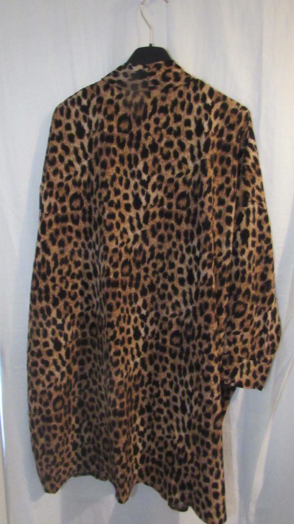 NEW Ladies Animal Print Lightweight Jacket One size fits sizes 18 20 22 24 Longer Length - Image 4