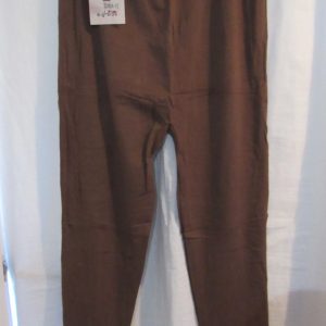 New Ladies Brown Stretchy Leggings One Size fits sizes 16 18 20 22 24