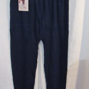 New Ladies Blue Stretchy Leggings One Size fits sizes 16 18 20 22 24