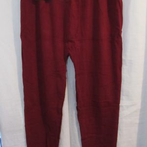 New Ladies Burgundy Stretchy Leggings One Size fits sizes 16 18 20 22 24