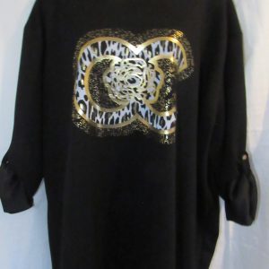NEW Ladies Black OC Sweatshirt One Size fits sizes 18 20 22
