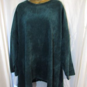 NEW Ladies Green Warm Handkerchief Hem Jumper One Size fits sizes 18 20 22 24