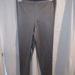 New Ladies Grey Wet Look Leggings Sized item Size 16-18