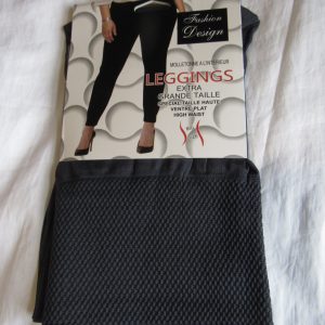 NEW Ladies Grey Thermal Warm Leggings One size fits sizes 16 18 20 22