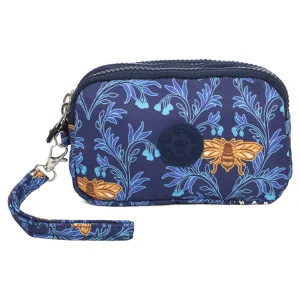 New Ladies Featherweight Nylon Compact Purse Pouch – Garden Bee