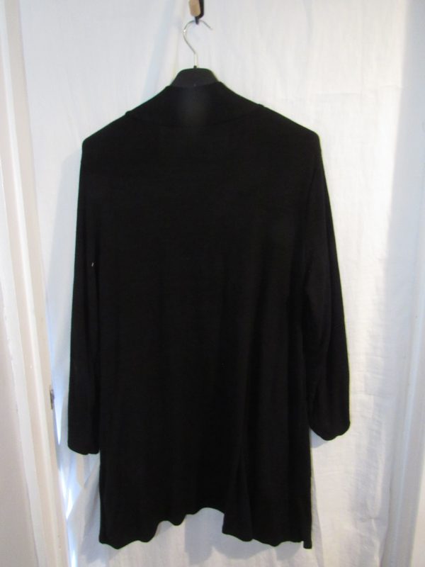 DEAL DEAL DEAL Black pocket soft cardigan One Size fits sizes 16 18 20 22 - Image 3