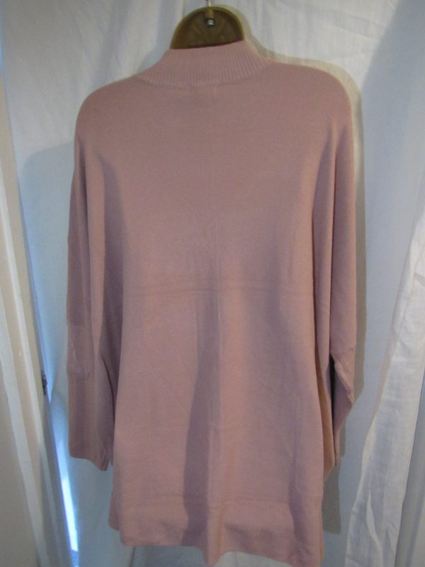 SALE SALE SALE New Ladies Pink Soft Pocket Jumper One Size fits sizes 18 20 22 - Image 3