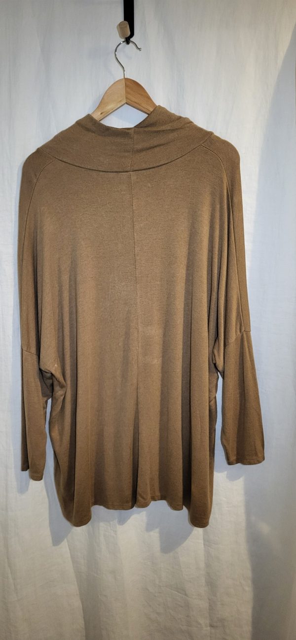 SALE SALE SALE NEW Ladies Camel Cowl Neck Soft Jumper One Size Fits 18 20 22 - Image 3