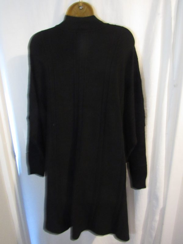 SALE SALE SALE New Ladies Black Ribbed Soft Jumper One Size fits sizes 18 20 22 - Image 3