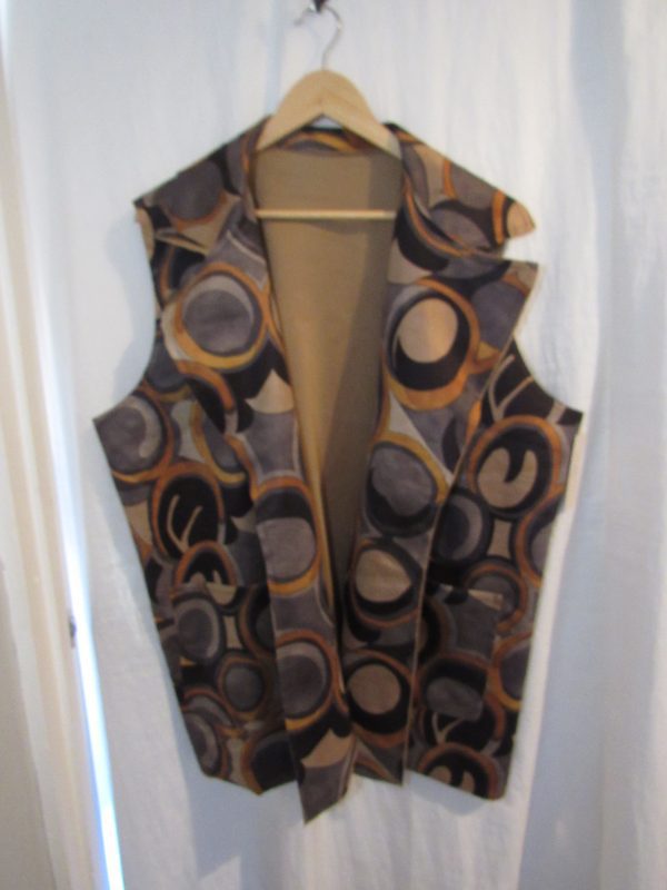 Order for K Dawson Mustard Pocket Waistcoat One Size fits sizes 18 20 22