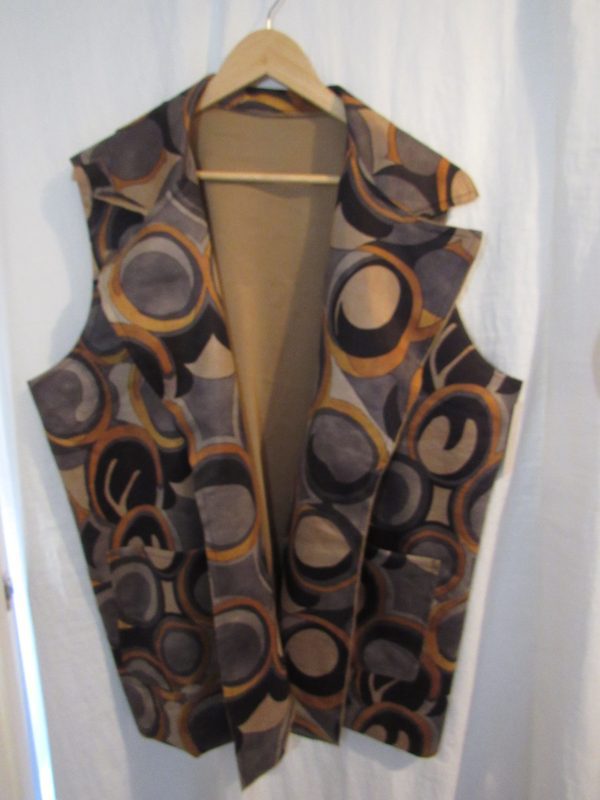 Order for K Dawson Mustard Pocket Waistcoat One Size fits sizes 18 20 22 - Image 2