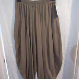 NEW Ladies Mocha Jersey Trousers One size fits sizes 18 20 22