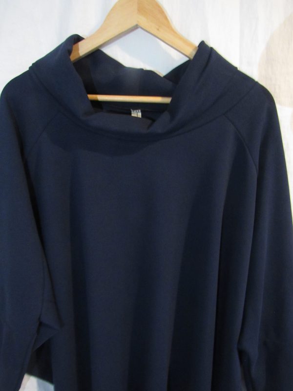 SALE SALE SALE New Ladies Navy Blue Cowl Neck Lightweight top One Size fits sizes 18 20 22 24 NON RETURNABLE - Image 2