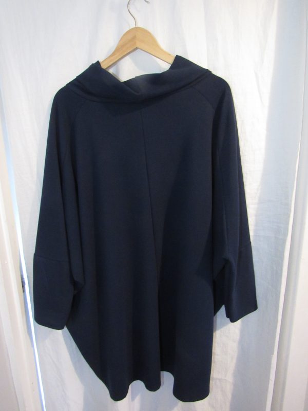 SALE SALE SALE New Ladies Navy Blue Cowl Neck Lightweight top One Size fits sizes 18 20 22 24 NON RETURNABLE - Image 4