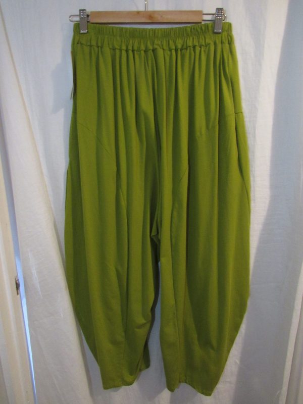 NEW Ladies Lime Jersey Trousers One size fits sizes 18 20 22 - Image 5