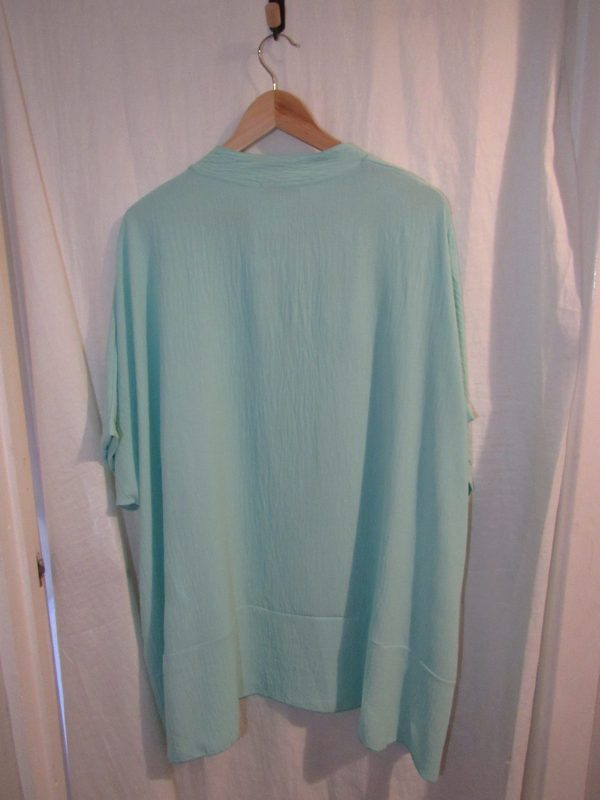 Ladies Women New Mint Plus Tunic Top One Size fits sizes 18 20 22 24 - Image 4