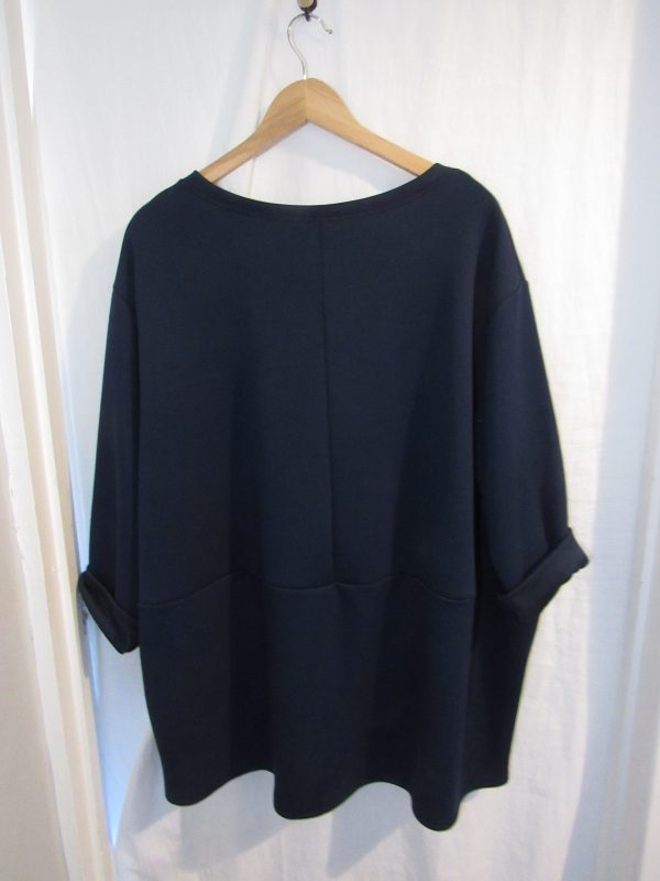 Ladies Women New Navy Blue Sweatshirt One Size fits sizes 18 20 22 - Image 5