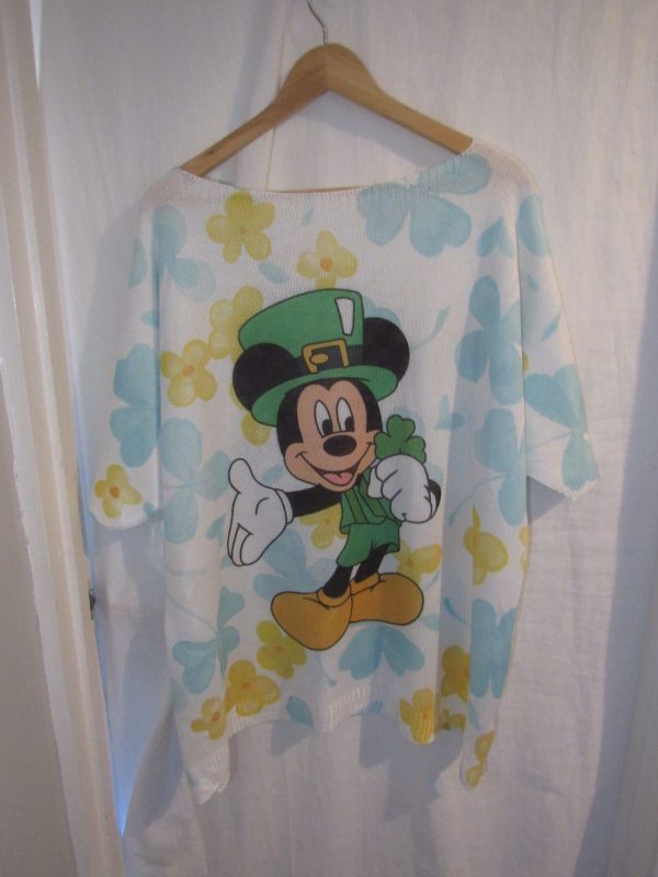 FAULT New Mickey Mouse Lightweight Jumper Short Sleeve One Size fits sizes 18 20 22 NON RETURNABLE - Image 6