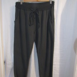 New Ladies Plain Joggers Charcoal One Size fits sizes 10 12 14 16 Size 1
