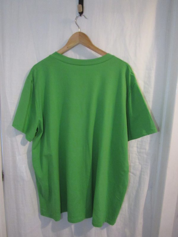 New Ladies Women Green Bow V Neck T-shirt One Size Fits 18 20 22 - Image 4