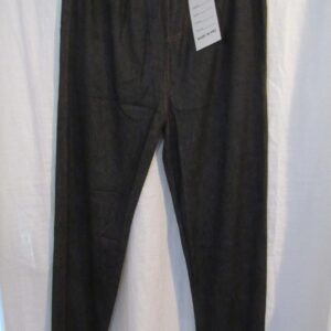 New Ladies Black Denim Stretchy Leggings SIZE 2XL/3XL Size 16-18
