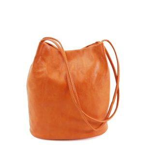 New Ladies Orange Shopping Bag