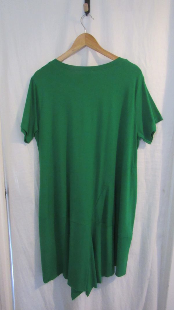 SPECIAL PRICE New Ladies Green Pocket Tunic Top One Size fits sizes 16 18 20 22 Non returnable - Image 5