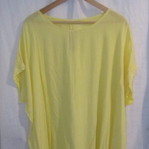 New Ladies Lemon Tunic Top One Size fits sizes 16 18 20 22