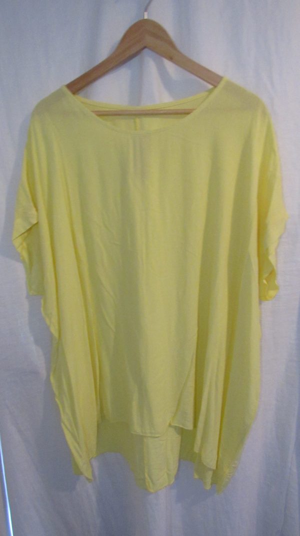 New Ladies Lemon Tunic Top One Size fits sizes 16 18 20 22 - Image 3