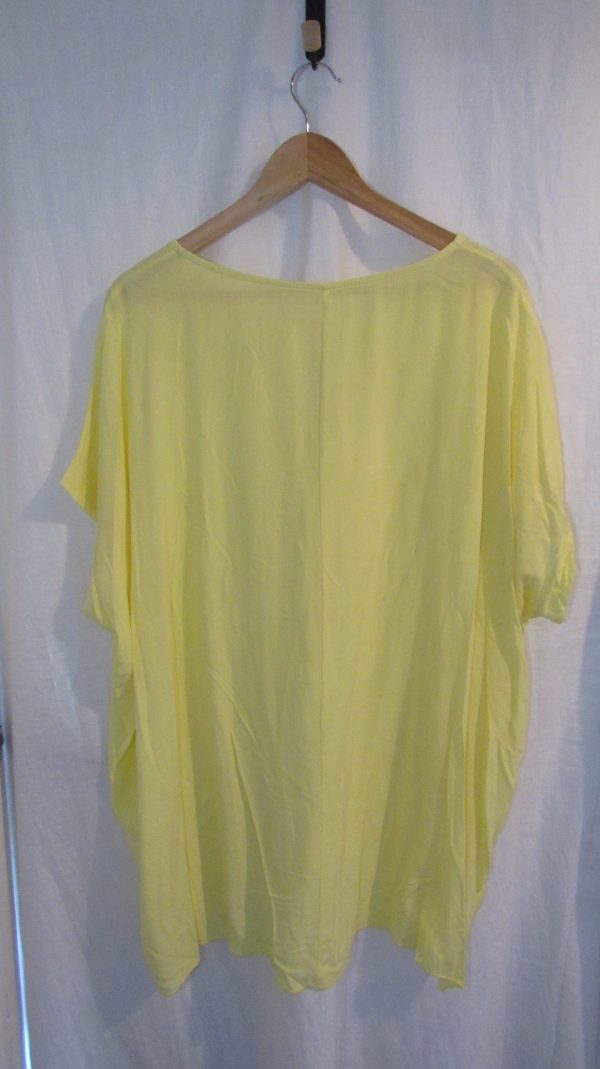 New Ladies Lemon Tunic Top One Size fits sizes 16 18 20 22 - Image 4