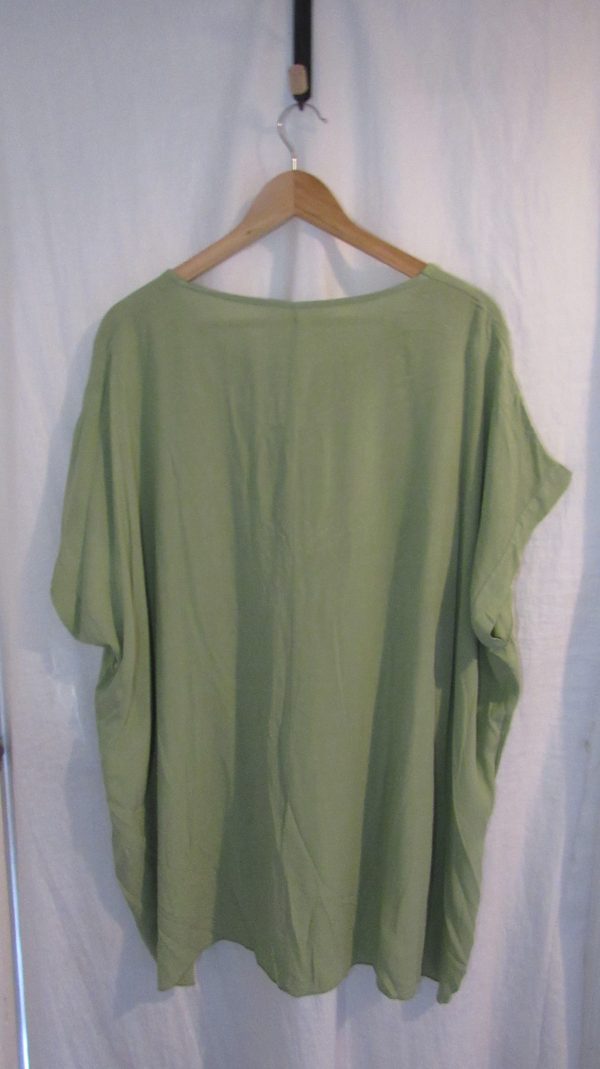 New Ladies Sage Tunic Top One Size fits sizes 16 18 20 22 - Image 4