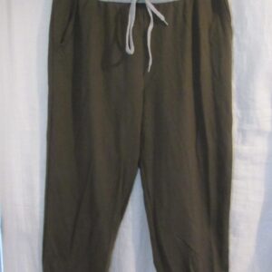 NEW Ladies Womens Khaki Joggers Trousers One Size fits sizes 16 18 20 22 Size 2