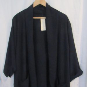 NEW Ladies Navy Blue Lightweight Jacket One size fits sizes 18 20 22