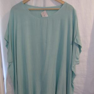 New Ladies Mint Tunic Top One Size fits sizes 16 18 20 22