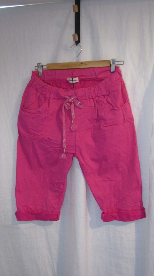 NEW Ladies Cerise Pink Magic Shorts One Size Fits sizes 10 12 14 16 18 Size 1