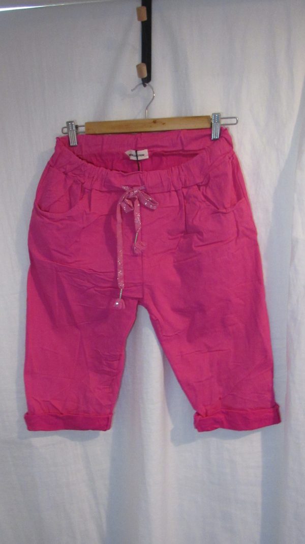 NEW Ladies Cerise Pink Magic Shorts One Size Fits sizes 10 12 14 16 18 Size 1 - Image 2