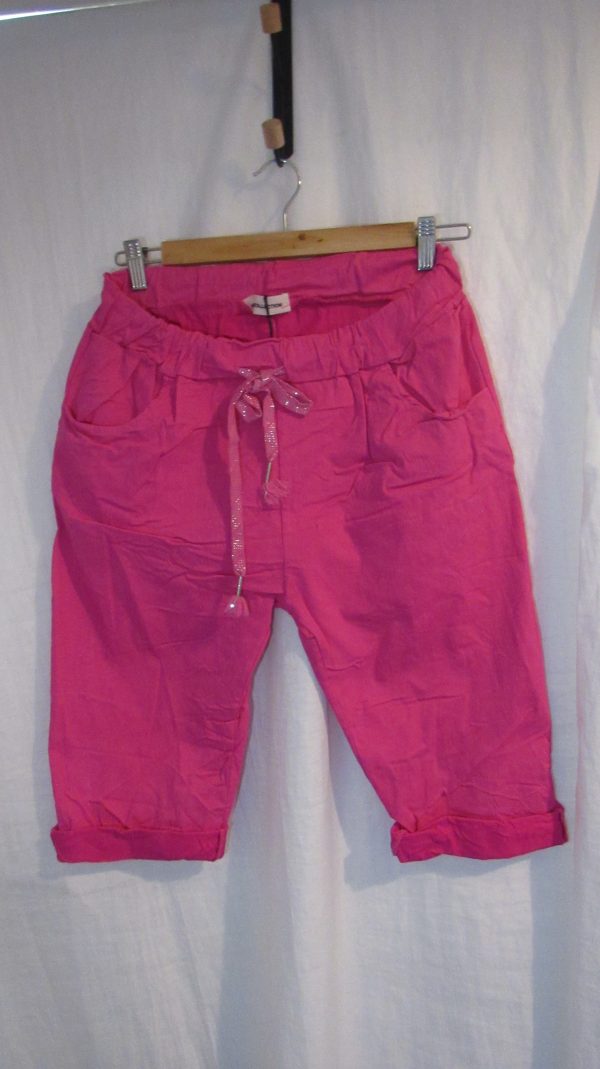 NEW Ladies Cerise Pink Magic Shorts One Size Fits sizes 10 12 14 16 18 Size 1 - Image 4