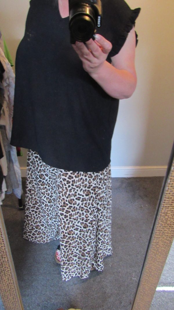 SALE SALE SALE New Ladies Animal Print Brown Palazzo Wide Leg Trousers One size fits sizes 16 18 20 22 NON RETURNABLE - Image 10