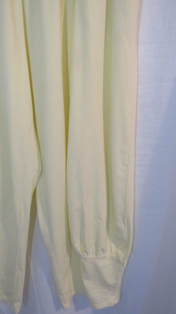NEW Ladies Womens Lemon Jersey 3/4 Length cuff bottom Trousers One size fits sizes 16 18 20 22 - Image 4