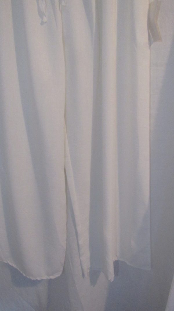 New Ladies White Palazzo Wide Leg Trousers One size fits sizes 18 20 22 24 - Image 4
