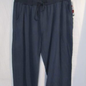 New Ladies Plain Joggers Navy Blue One Size fits sizes 16 18 20 22 Size 2