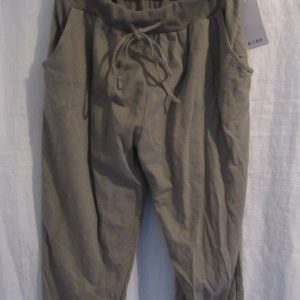New Ladies Plain Joggers Mocha One Size fits sizes 16 18 20 Size 2