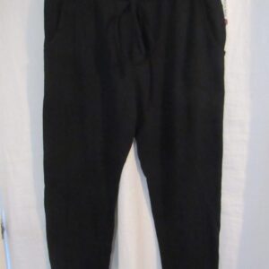 New Ladies Plain Joggers Black One Size fits sizes 10 12 14 16 Size 1