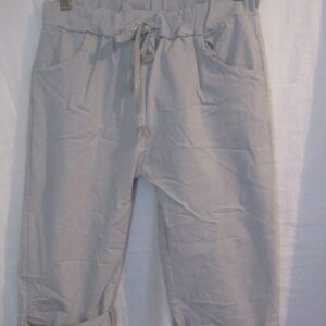 NEW Ladies Silver Grey Magic Shorts One Size Fits sizes 10 12 14 16 18 Size 1