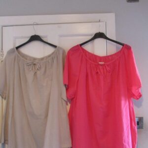 BUNDLE DEAL Pink and Beige tops BOTH FOR £20 SAVING £10